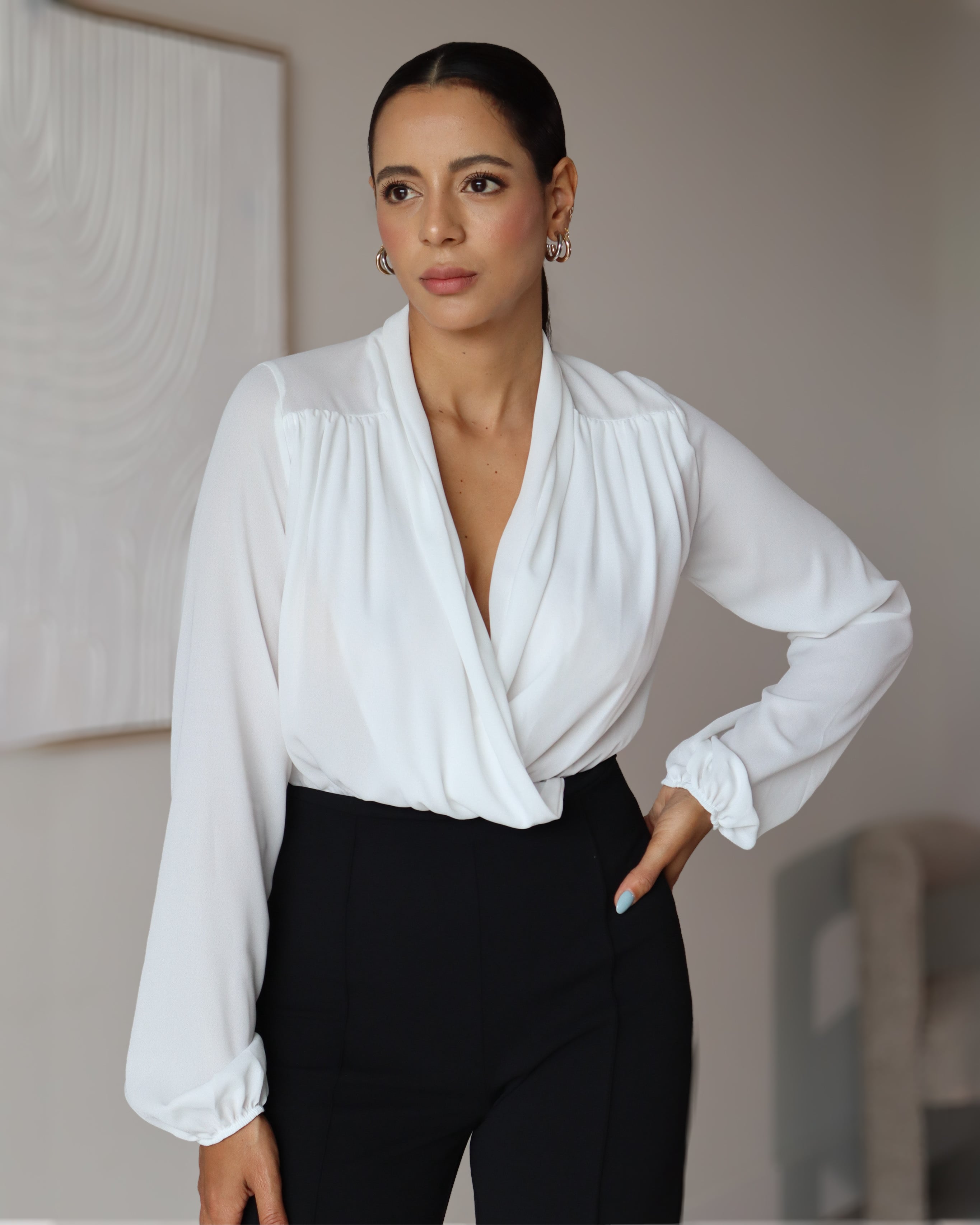 MIKKA BODYSUIT - WHITE
